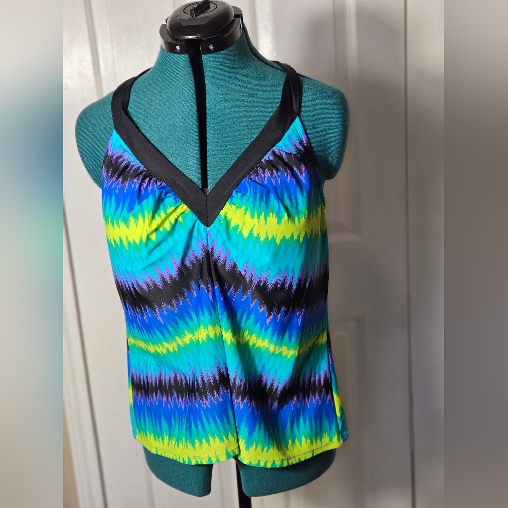 Women's Jantzen Classic Swim Top-Size 18